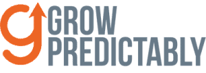 Grow Predictably Logo - Retina- Orange