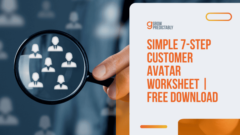 customer avatar worksheet