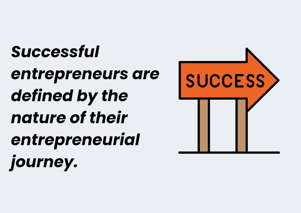image showing that entrepreneurial habits can lead to success