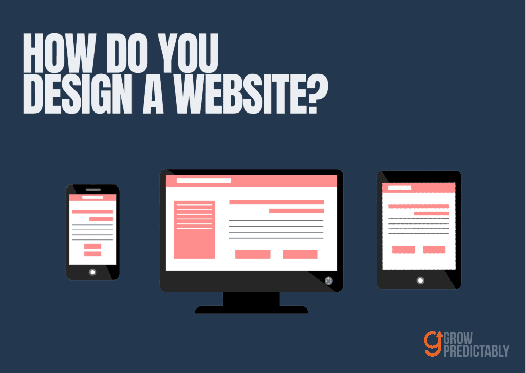 Image asking how you will design a website to be SEO mobile friendly