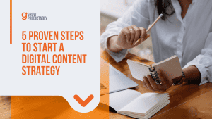 5 Proven Steps to Start a Digital Content Strategy