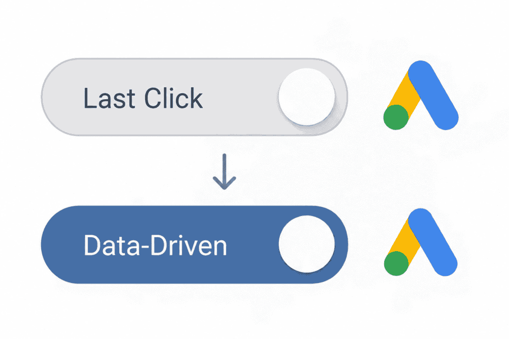 Google's 2023 shift to data-driven attribution as the default model