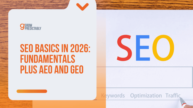 SEO Basics in 2026: Fundamentals Plus AEO and GEO