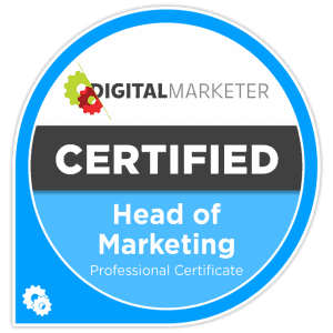 Certified Head of Marketing