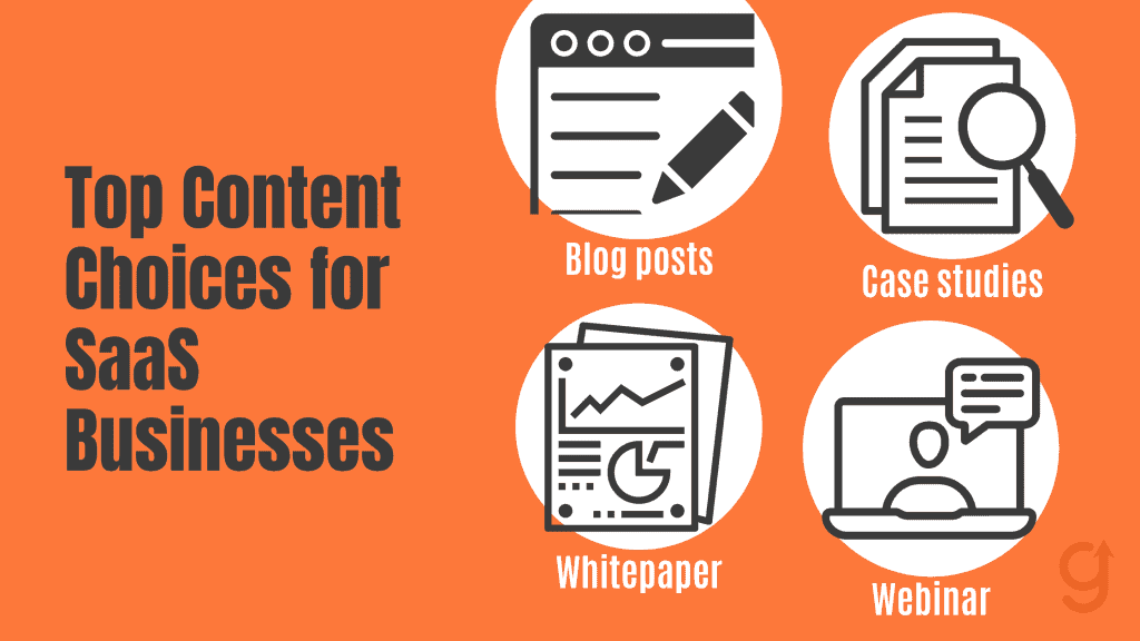 Top Content choices for SaaS Businesses - SEO for SaaS