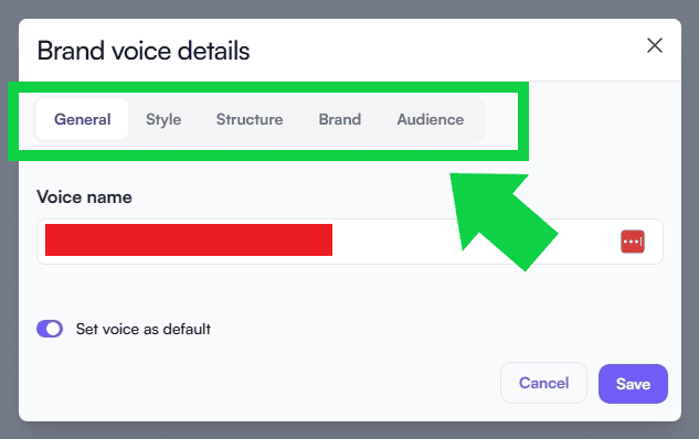Brand Voice - Writesonic Review