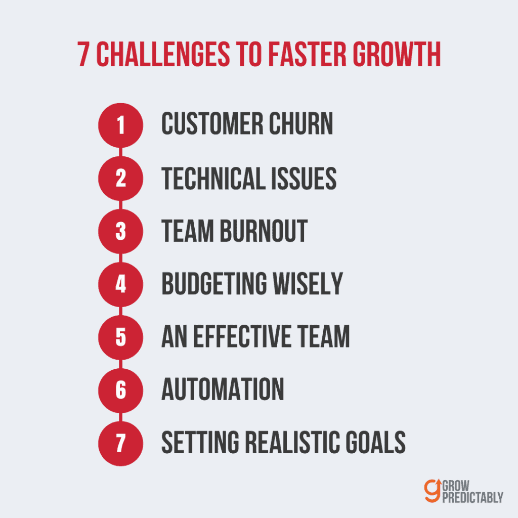 7 challenges to faster growth
