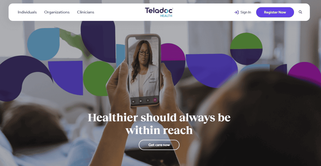 Teladoc Health - An example of a remote patient monitoring platform