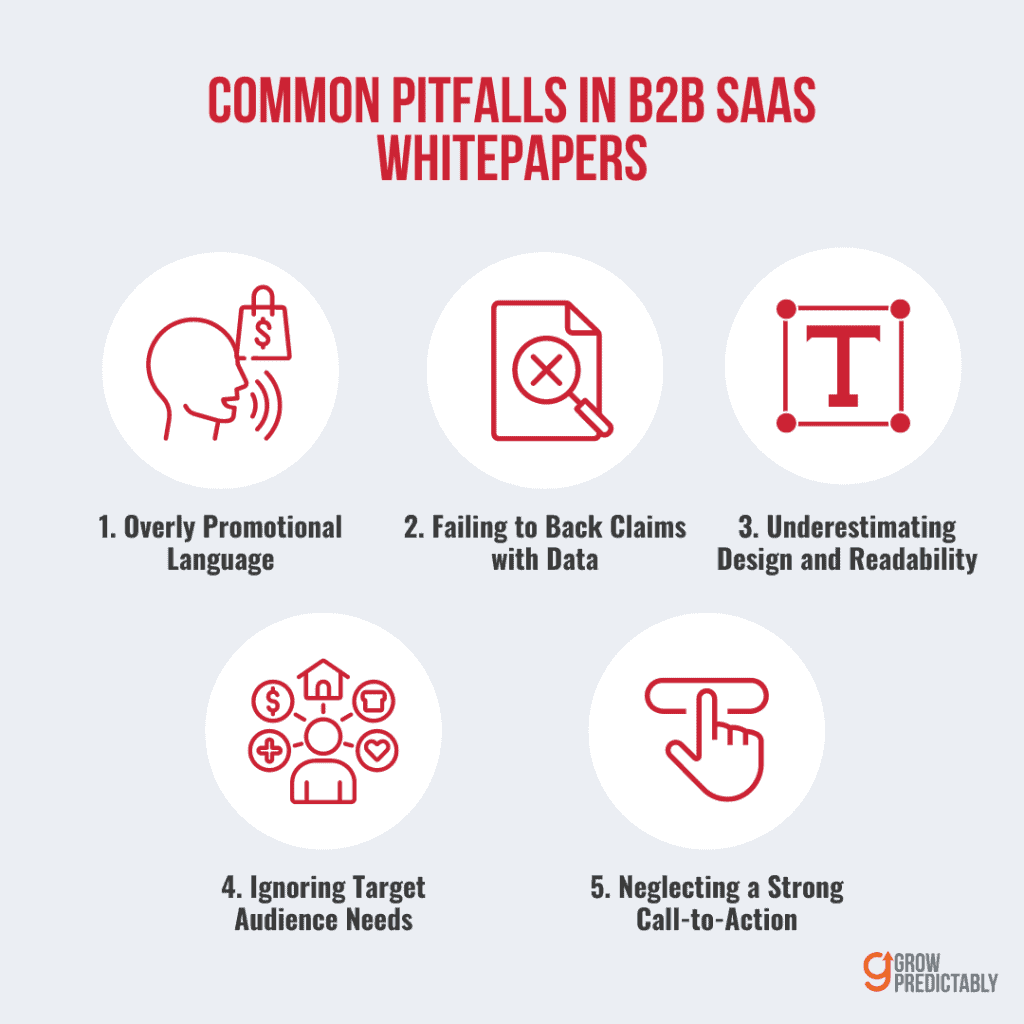 5 Common Pitfalls to Avoid When Creating a B2B SaaS Whitepaper