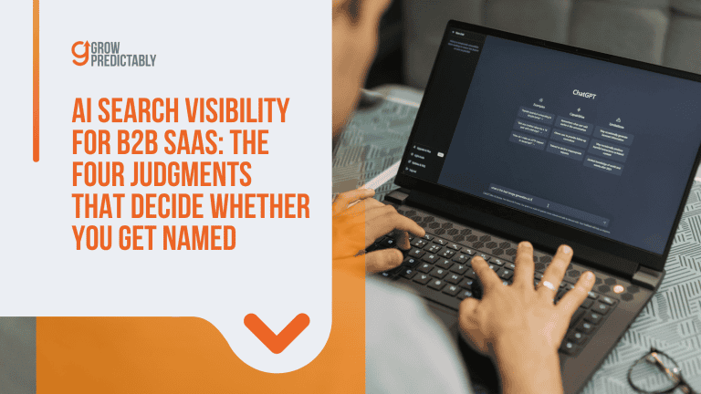 ai search visibility for b2b saas
