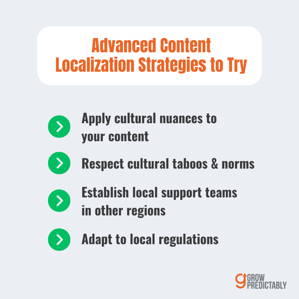 Advanced Content Localization Strategies to Try