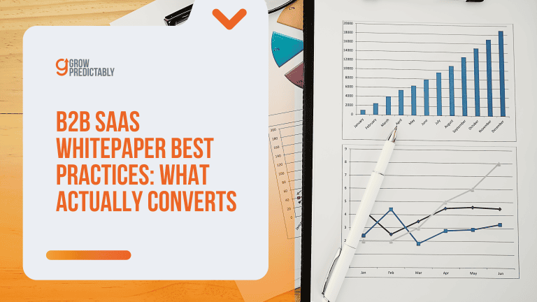 B2B SaaS Whitepaper Best Practices: What Actually Converts