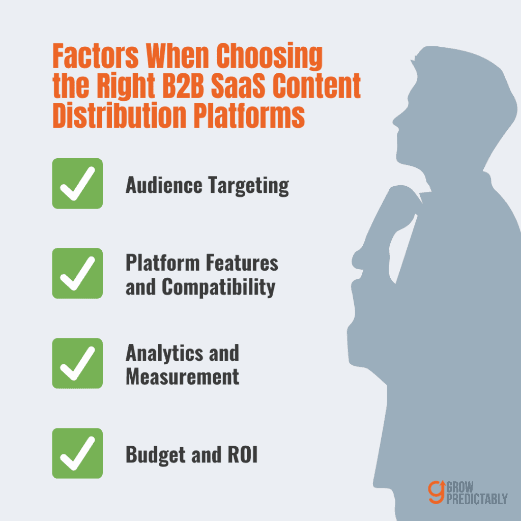 How to Choose the Right B2B SaaS Content Distribution Platforms