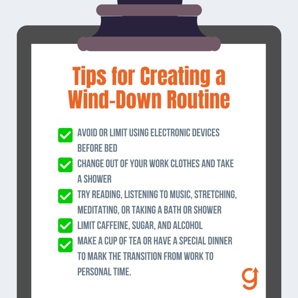 Tips for Creating a Wind Down Routine 1