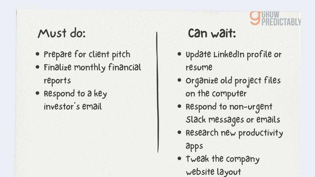 two list method