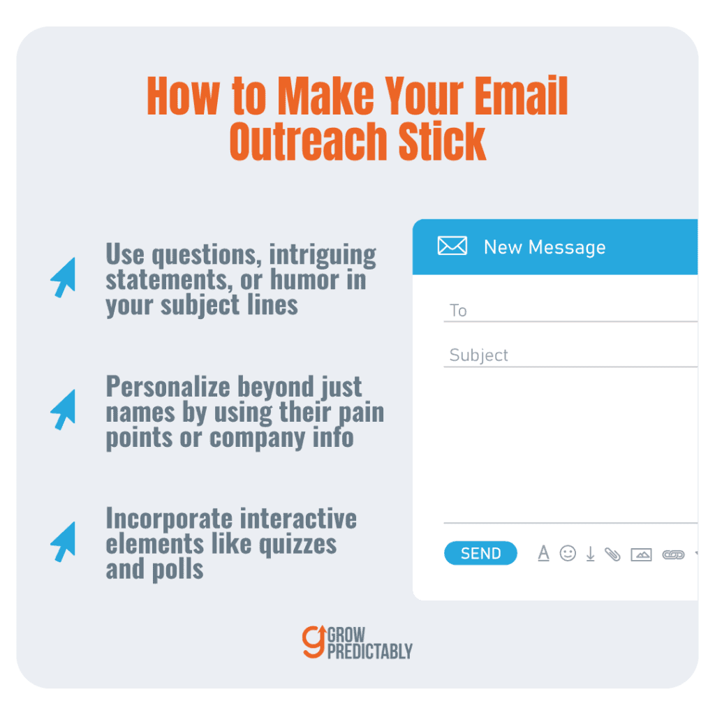 3 Quick Tips to Make Your Email Outreach Stick