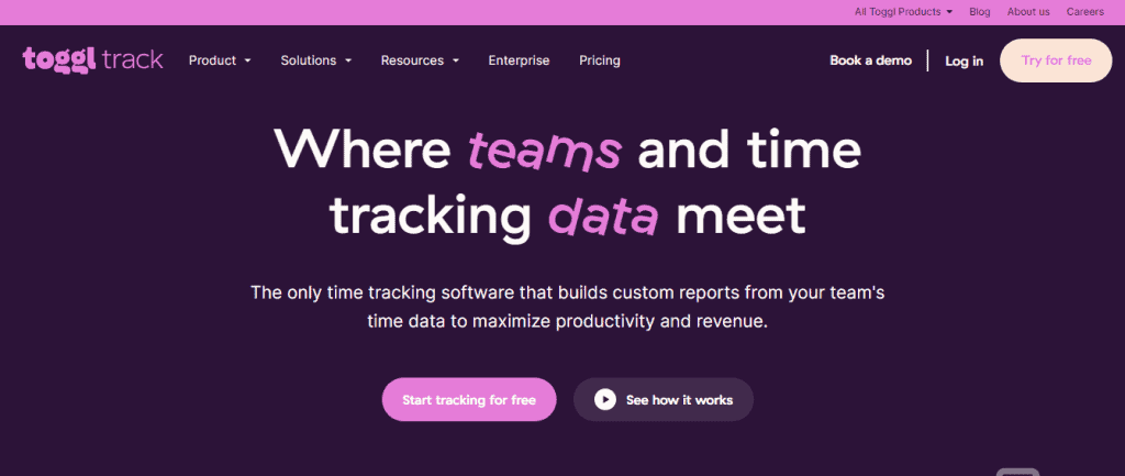 Toggl Track - A Micro B2B SaaS Brand