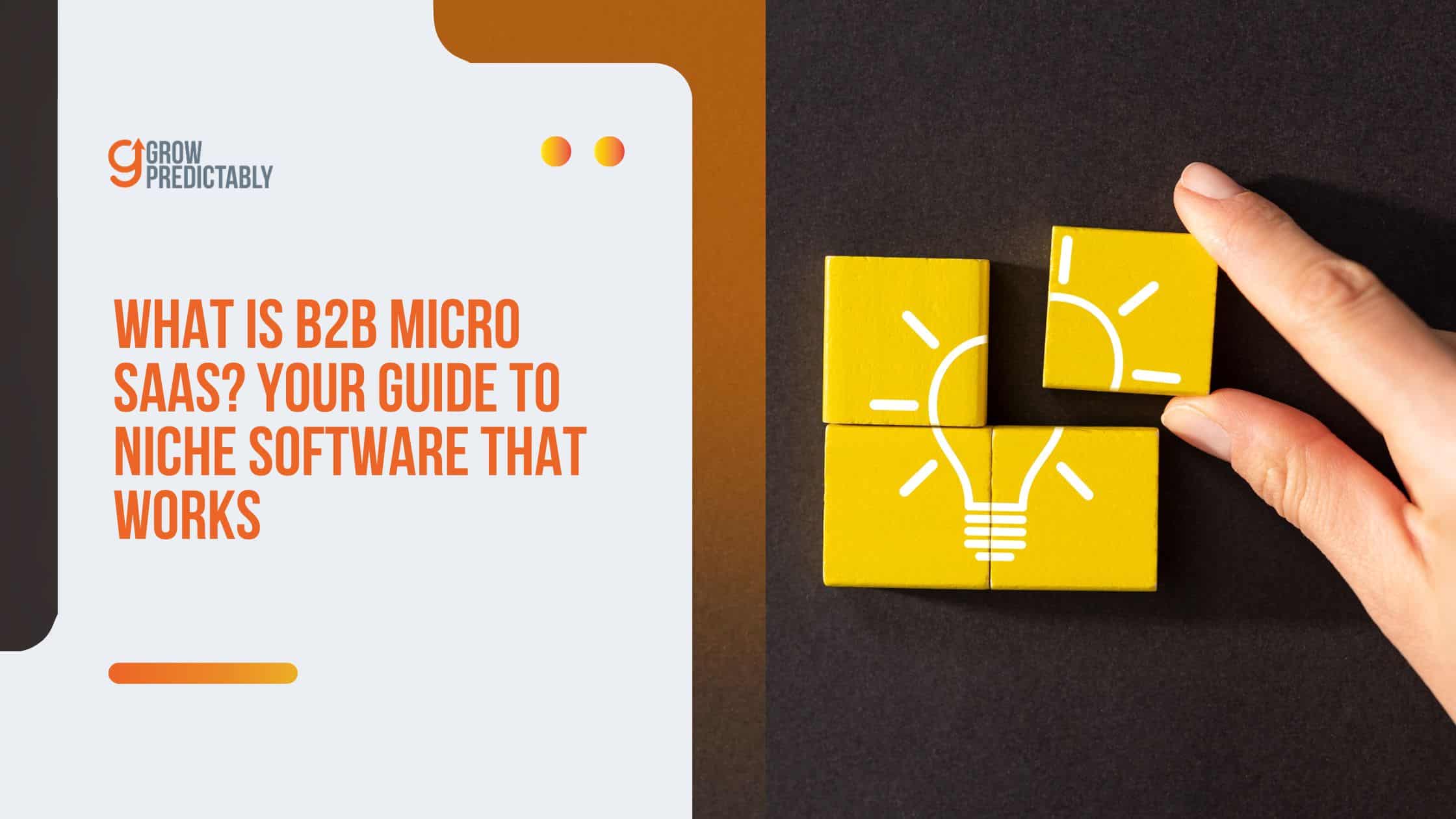 What is B2B Micro-SaaS