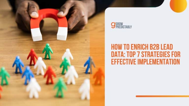 How to Enrich B2B Lead Data