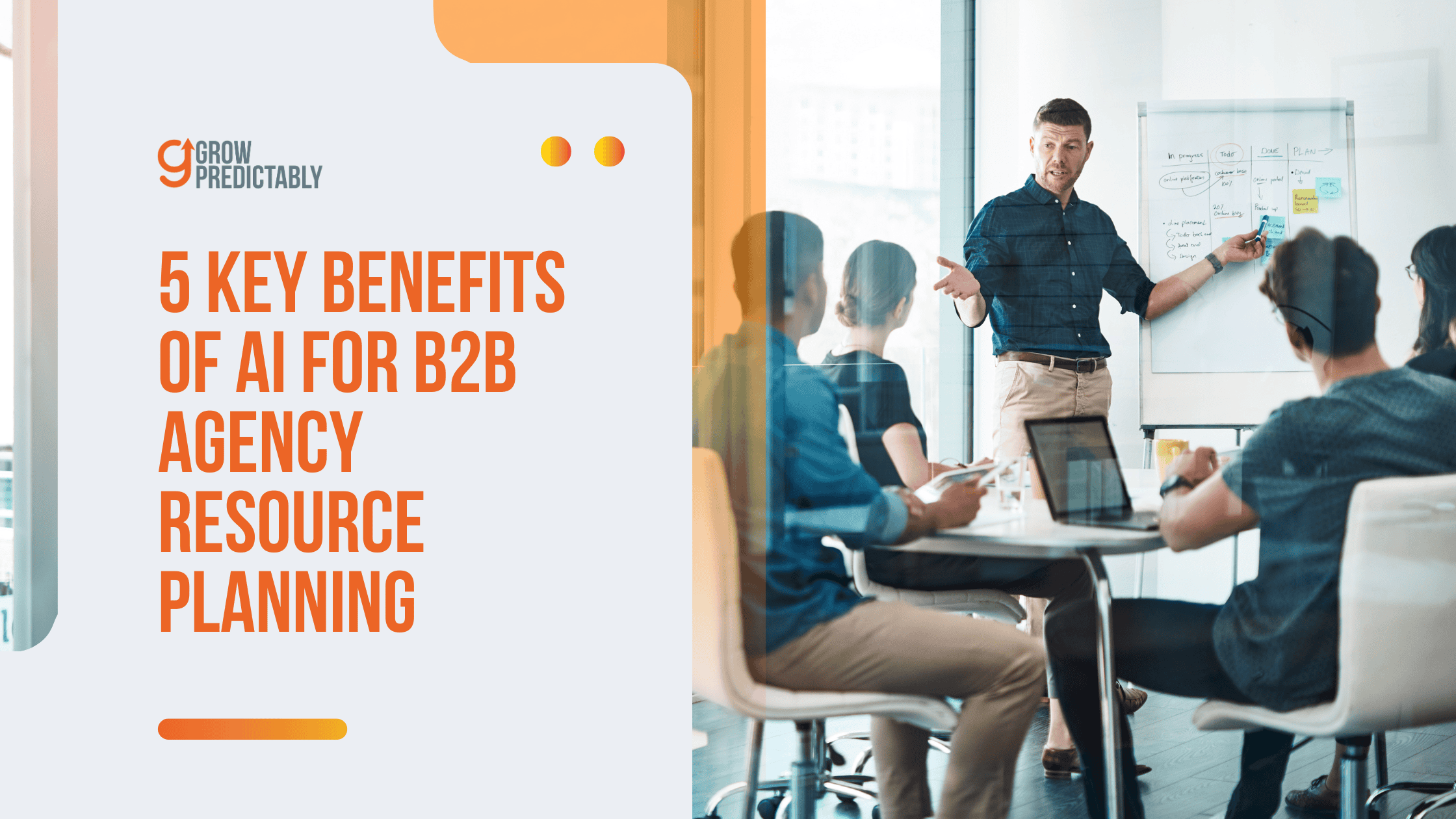 Benefits of AI for B2B agency resource planning