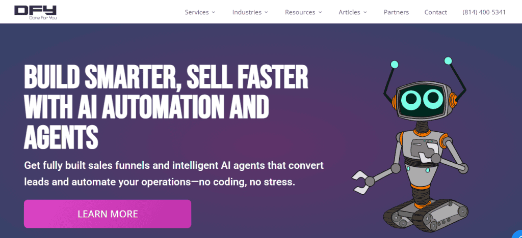 Done-For-You Marketing Platforms - Done For You (DFY)
