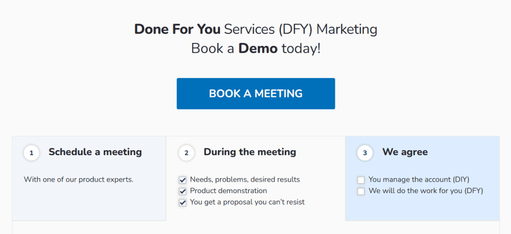Done-For-You Marketing Platforms - MainBrainer