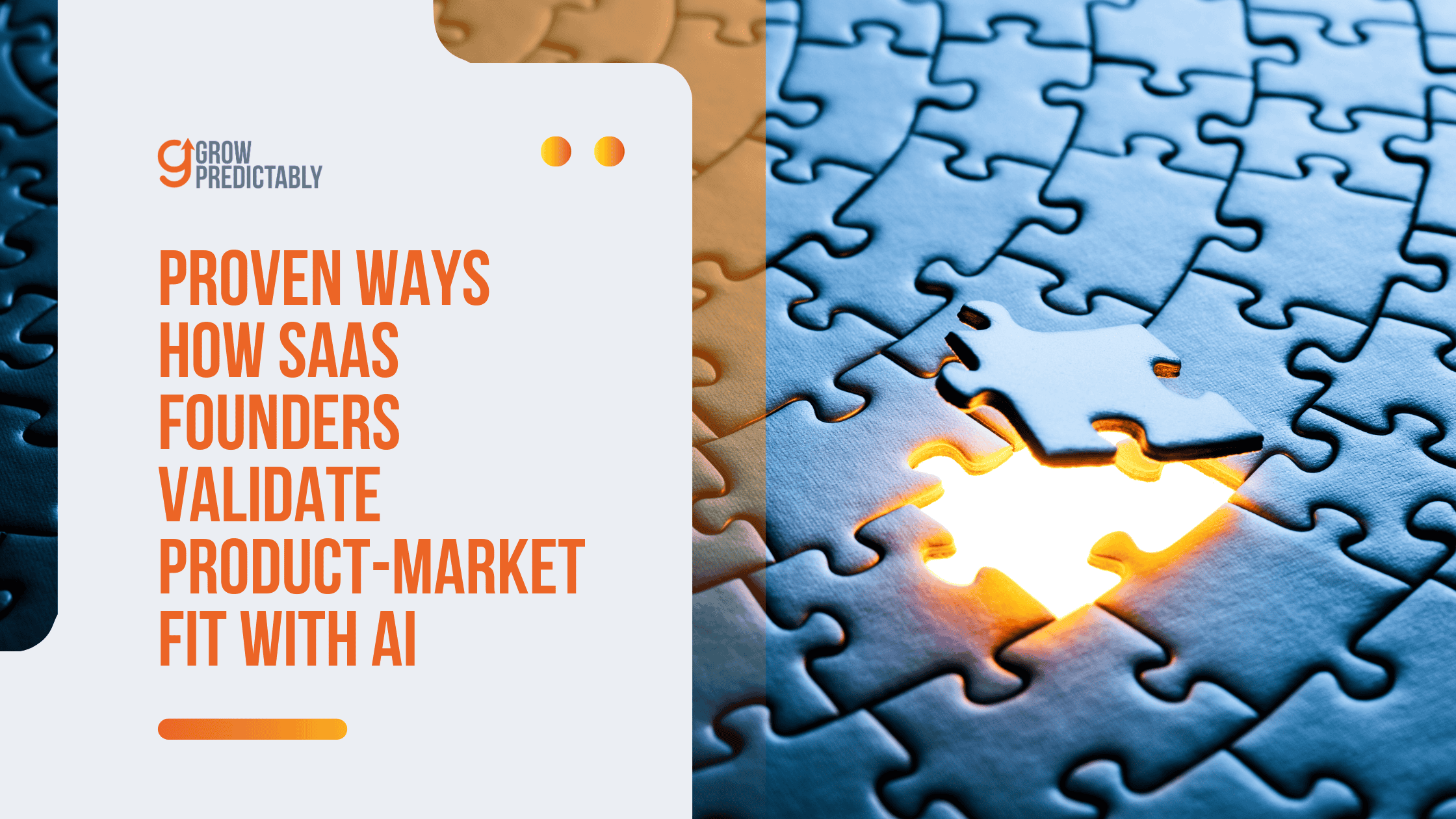 how SaaS founders validate product-market fit with AI