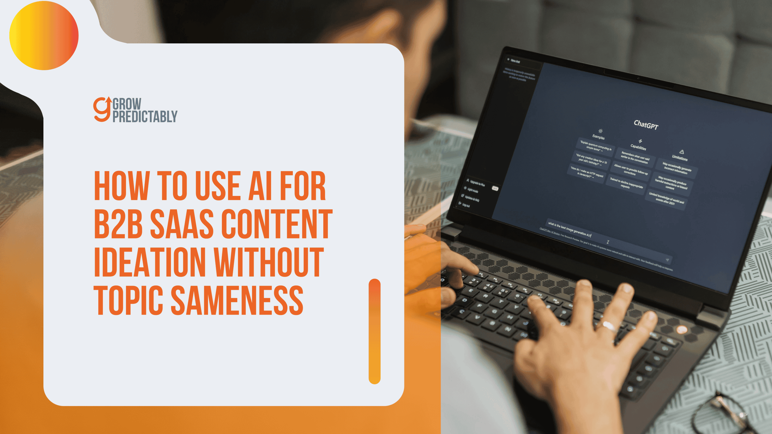 AI Content Ideation for B2B SaaS scaled