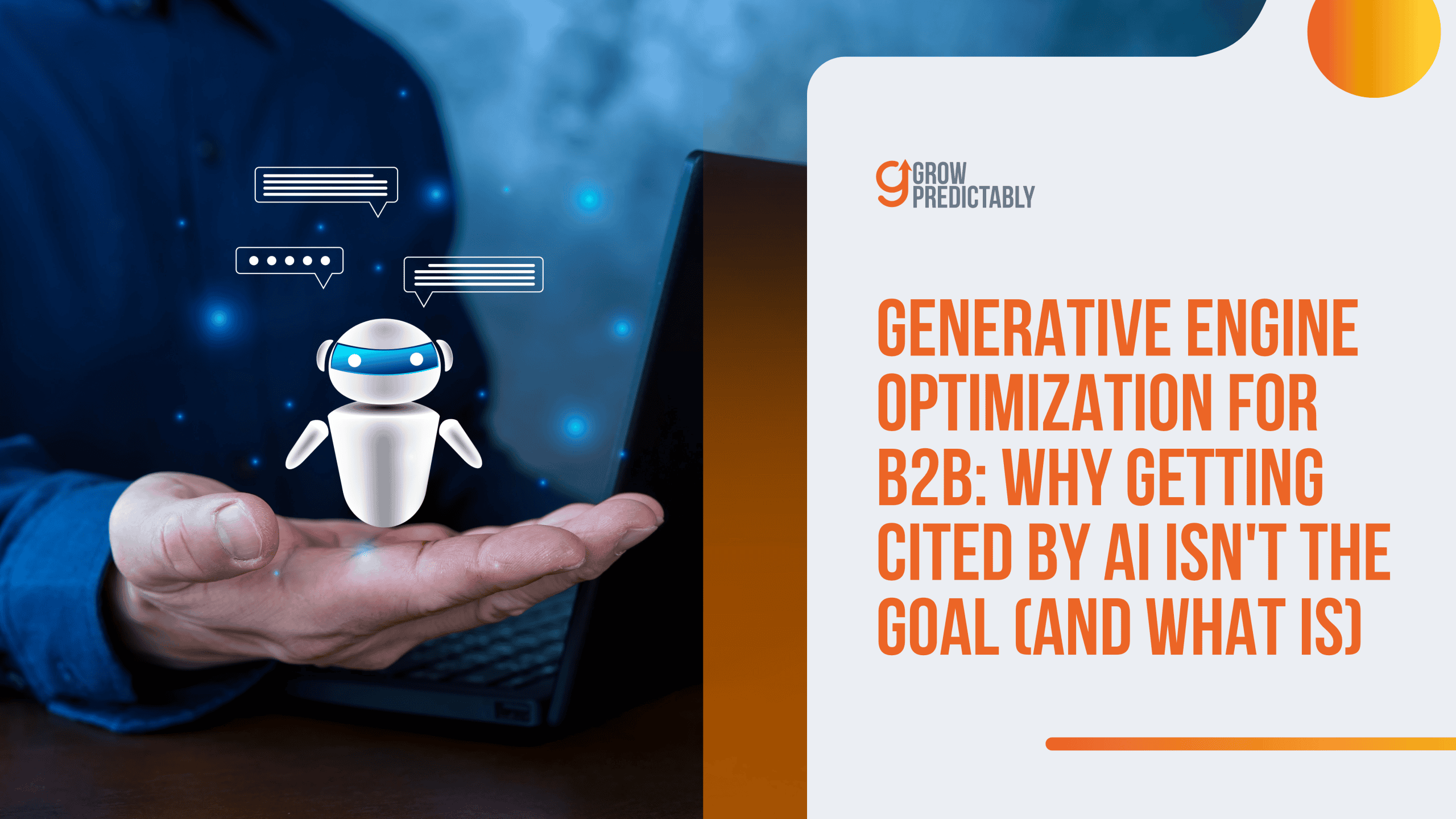 Generative Engine Optimization for B2B scaled