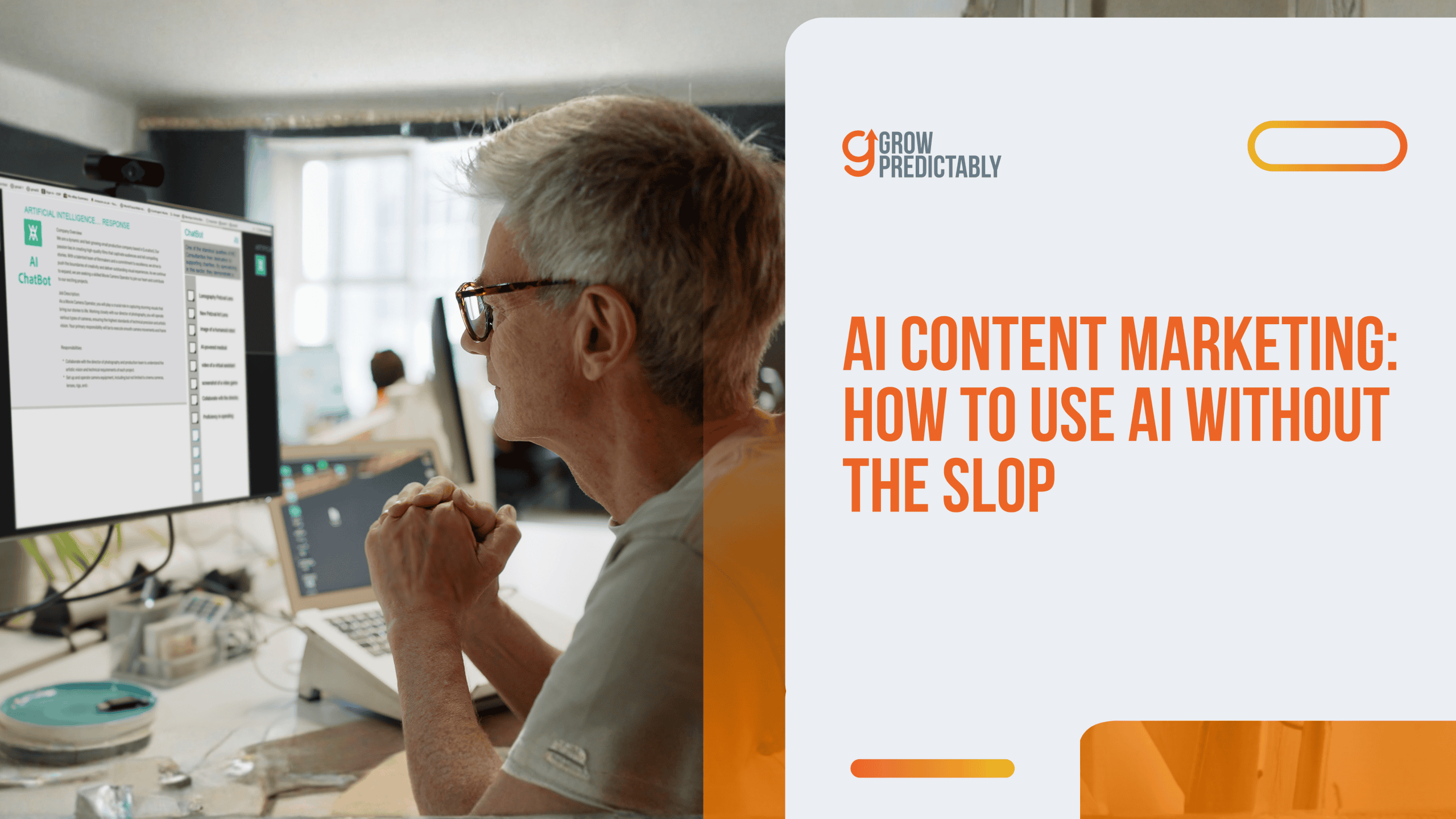 AI Content Marketing: How to Use AI Without the Slop