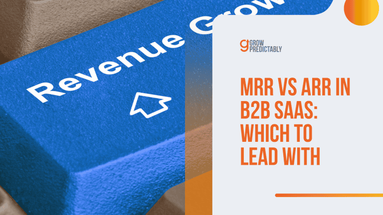 mrr vs arr in b2b saas