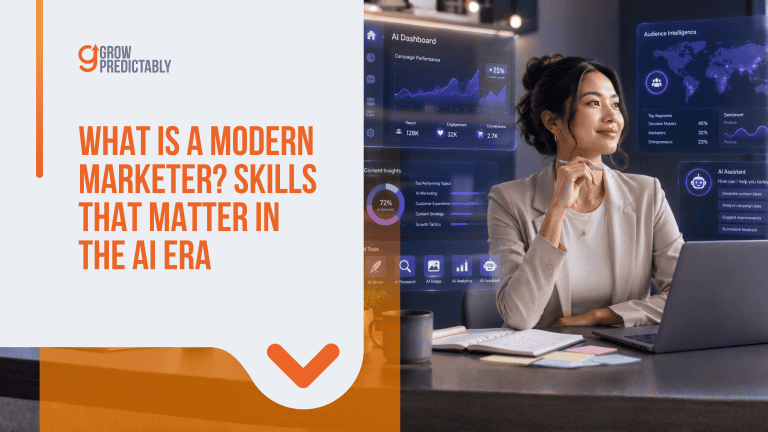 What Is a Modern Marketer? Skills That Matter in the AI Era