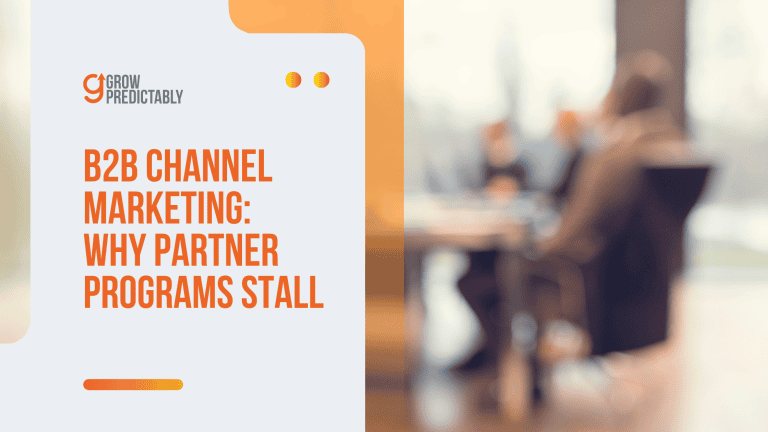 b2b channel marketing