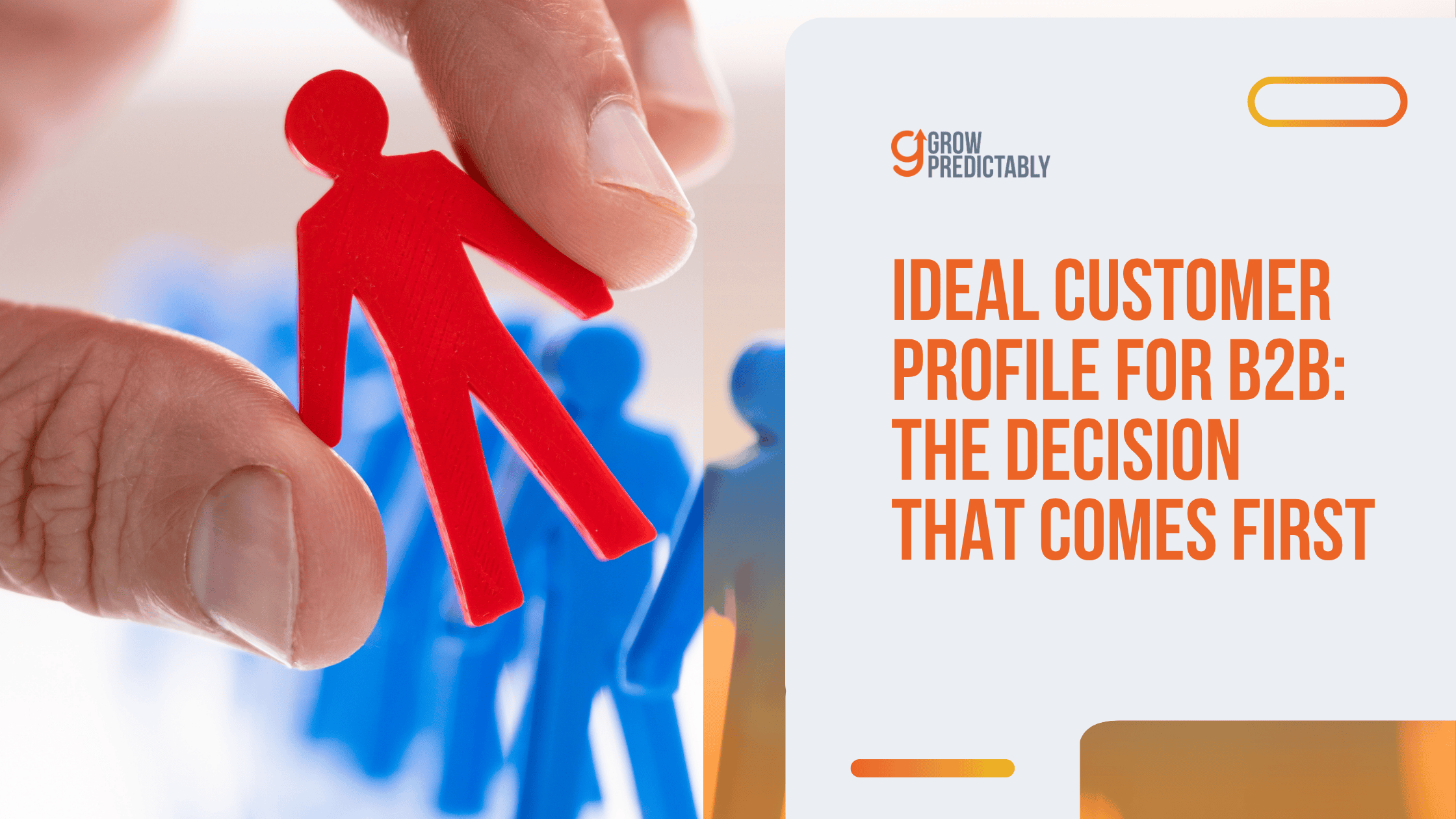 how to build ideal customer profile for b2b