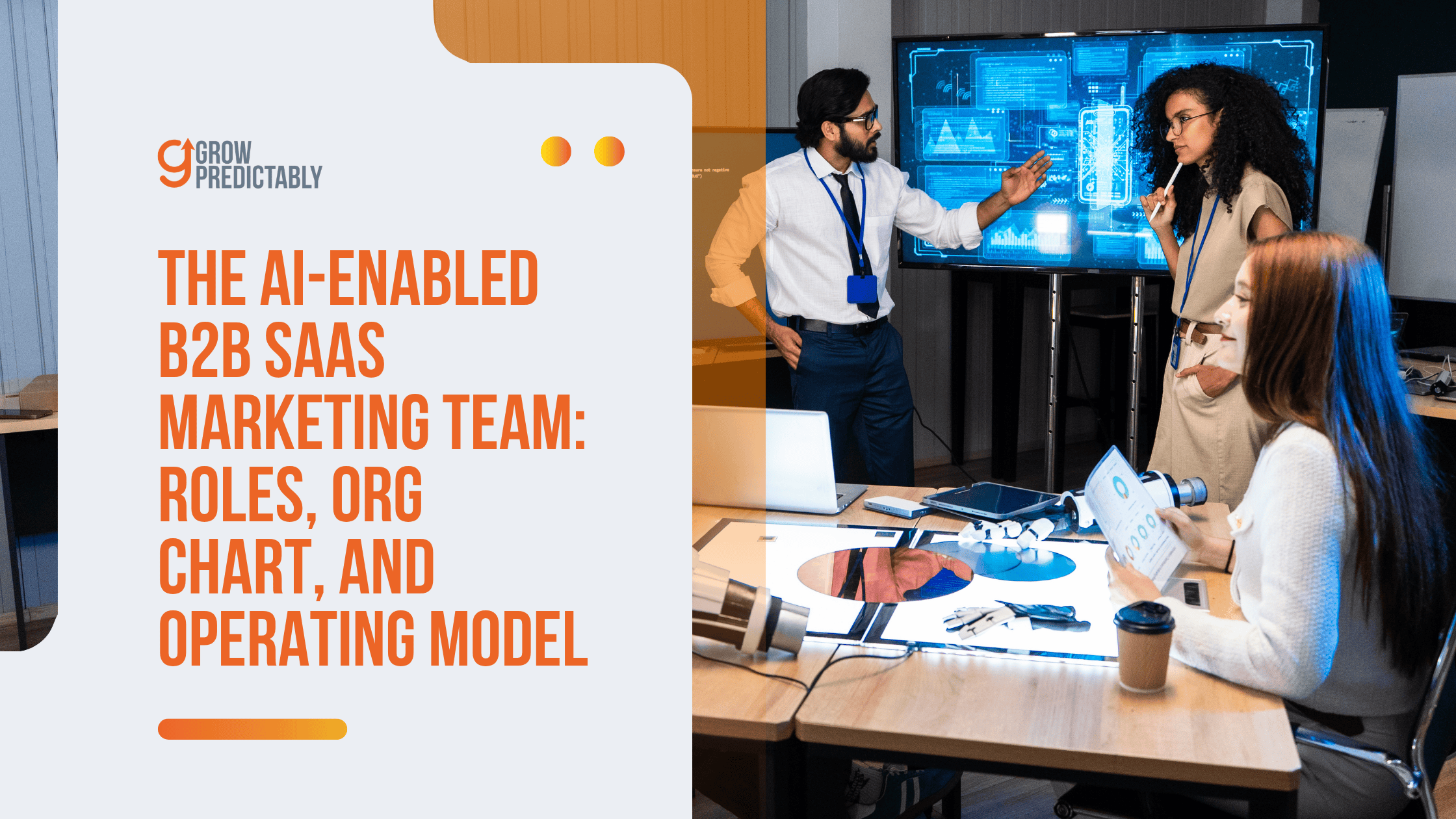 AI marketing team structure